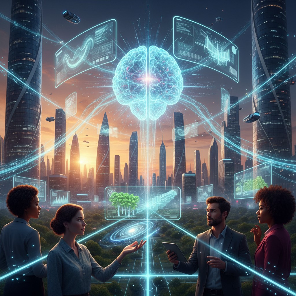 "DESCRIPTION OF AI PRESENTATION SCREENS."