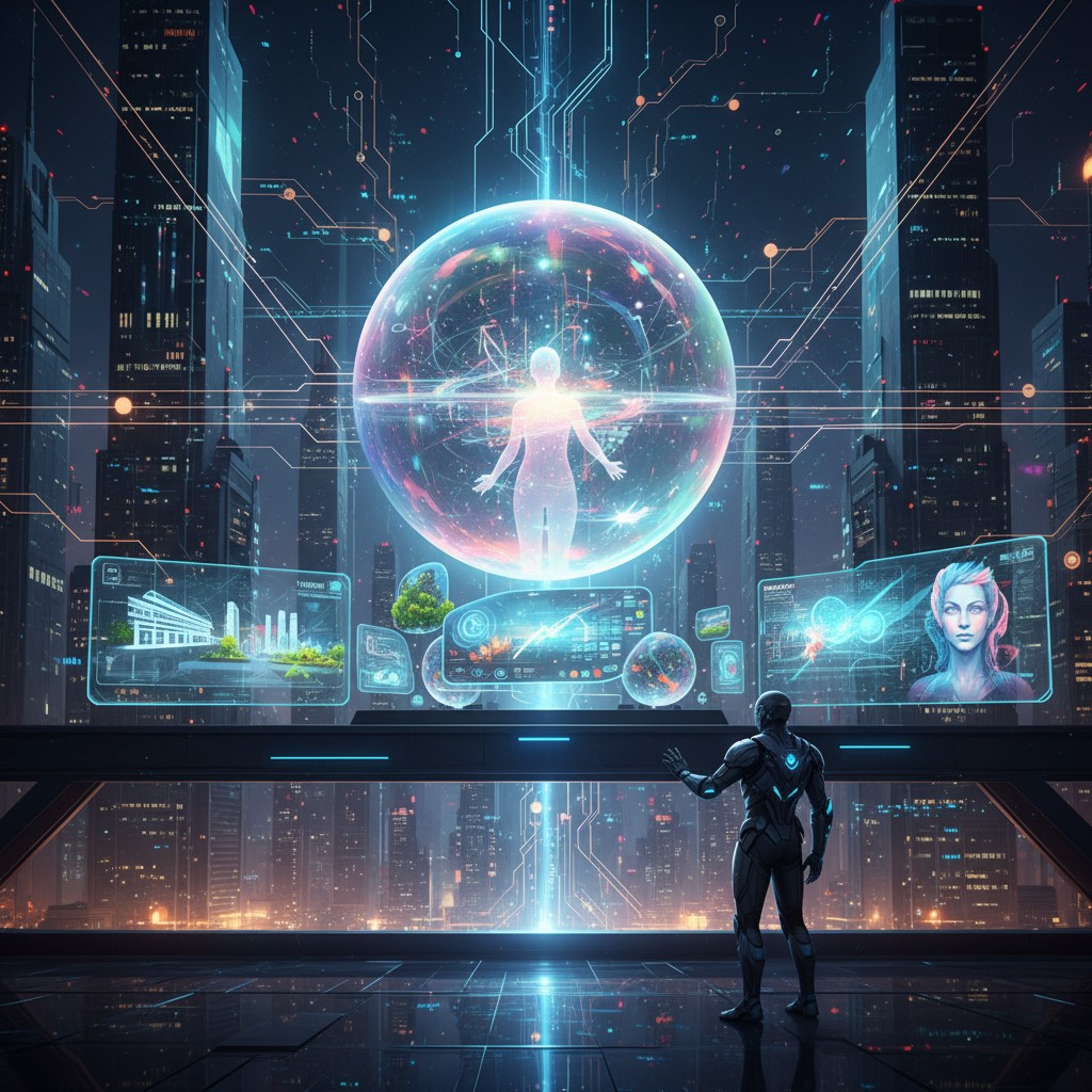 The girl who destroyed the world with a boy upon a staircase just before dawn, with Japanese text.